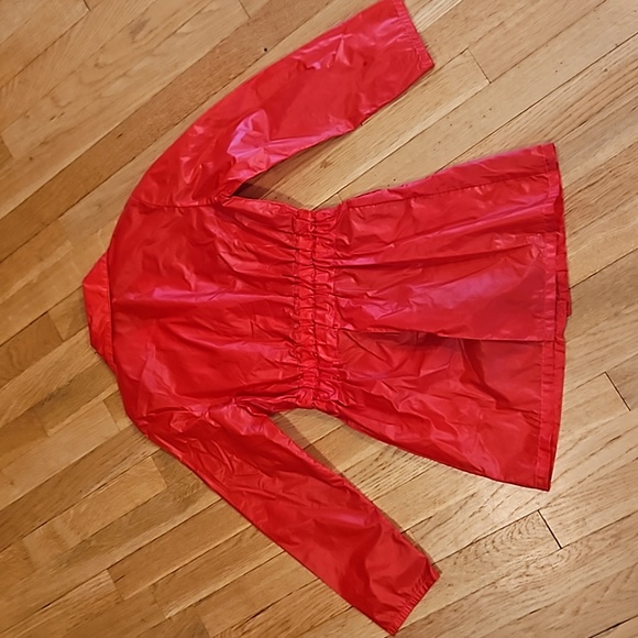 VINTAGE RETRO 60'S BERNI RAIN JACKET RED - Picture 9 of 13